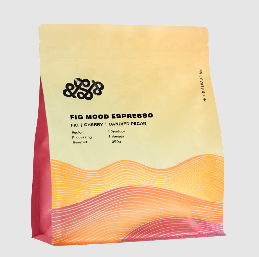 Photo of Phil Sebastian Fig Mood Pink Bourbon Caturra Espresso