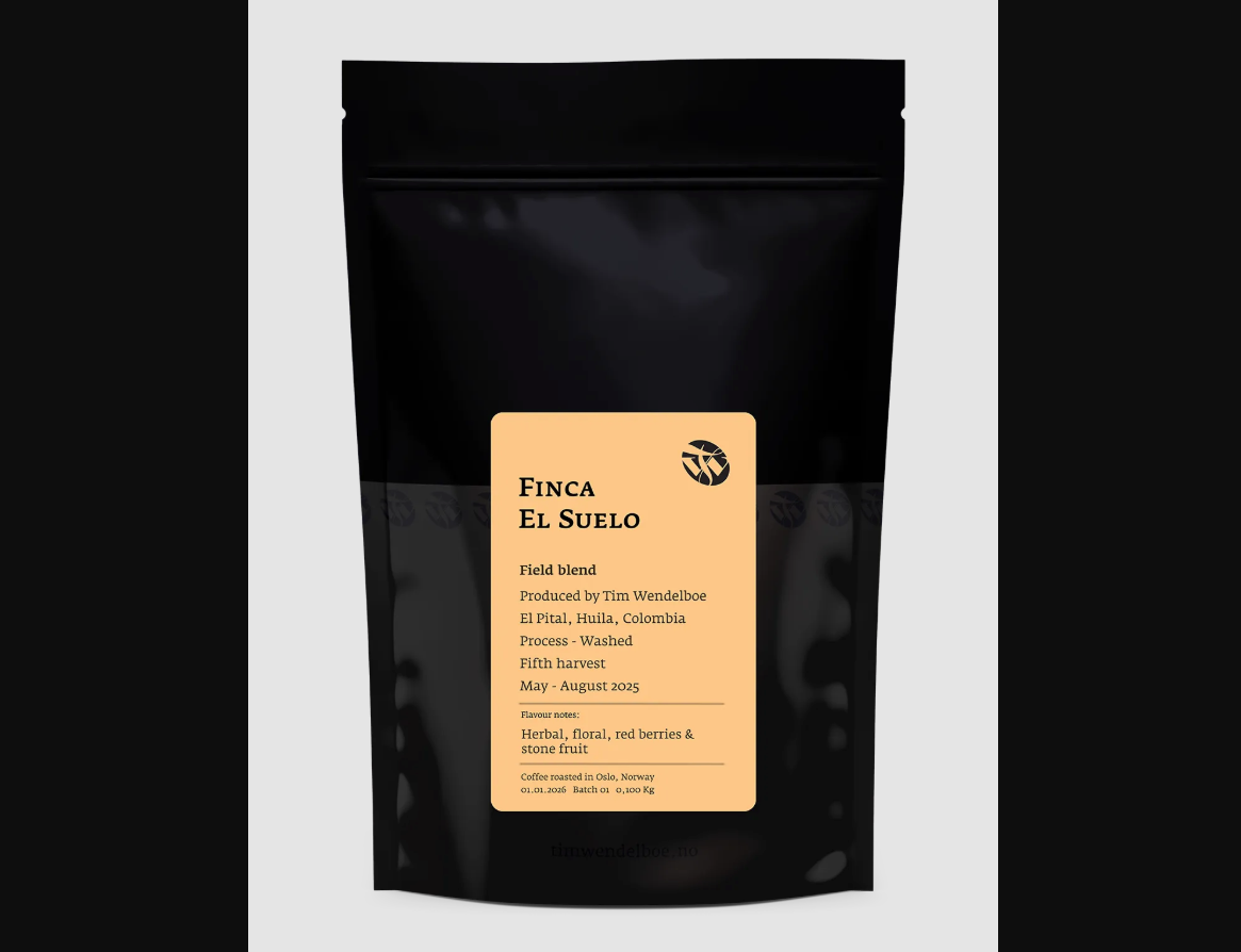 Photo of Tim Wendelboe Colombia Finca El Suelo Tims Farm Field Blend Washed Filter