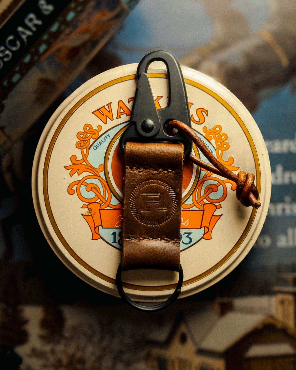 【最終値下げ】【CTHY】LEATHER KEYRING by BRIDLE LUXURY MATERIAL LEATHER ROOM KEYRING by BRIDLE