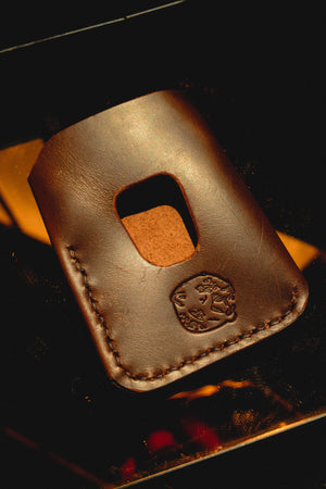 Revolver x Oscar & Wells Leather Wallet (Espresso)
