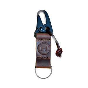 
            
                Load image into Gallery viewer, Revolver x Oscar &amp;amp; Wells Leather Keychain (Espresso)
            
        