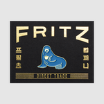 Fritz Enamel Pin / Seal Mascot