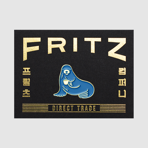 
            
                Load image into Gallery viewer, Fritz Enamel Pin / Seal Mascot
            
        