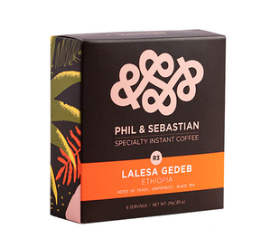 
            
                Load image into Gallery viewer, Phil &amp;amp; Sebastian Ethiopia Lalesa Gedeb *Instant Coffee Packs*
            
        