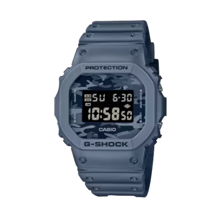 G shock blue sales camo
