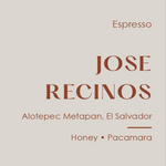 Subtext El Salvador Jose Recinos *Honey Milk Espresso*