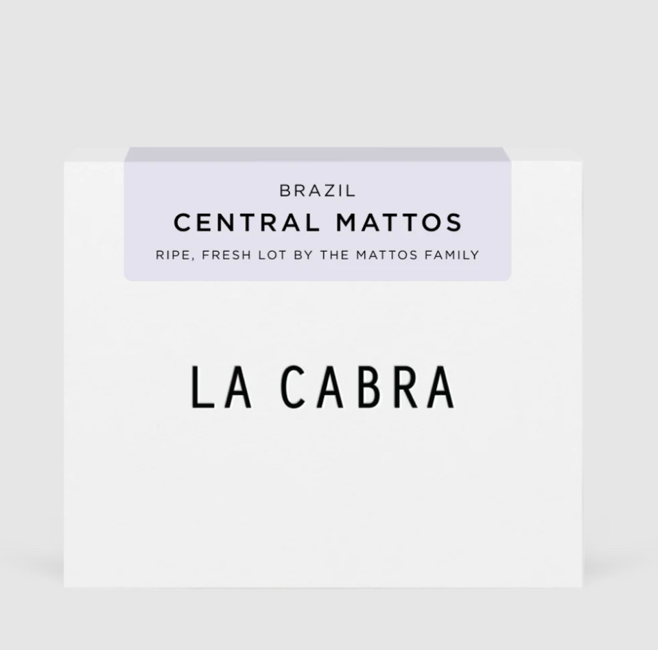La Cabra Brazil Central Mattos *Natural Espresso + Filter*