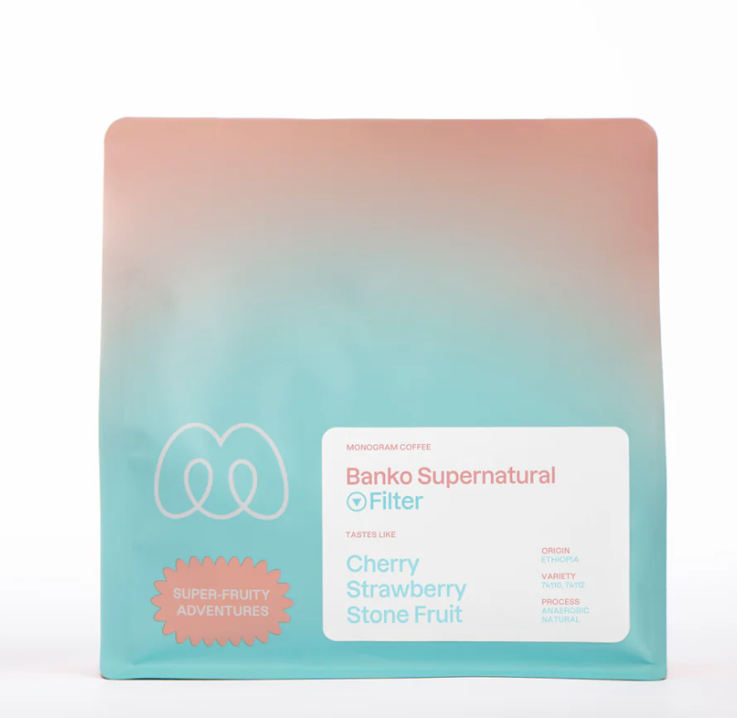 Monogram Ethiopia Banko Chelchele Supernatural *Anaerobic Natural Filter*