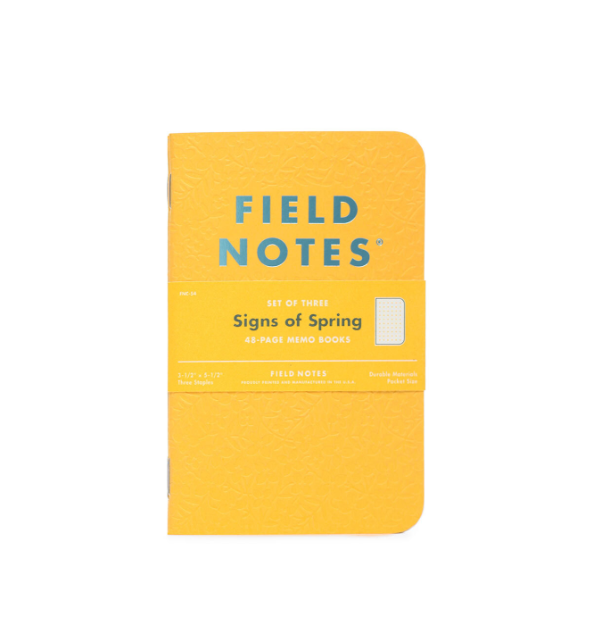 Field Notes Signs of Spring 3 Pack