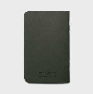 Word Notebooks New Black 3 Pack Memo Books